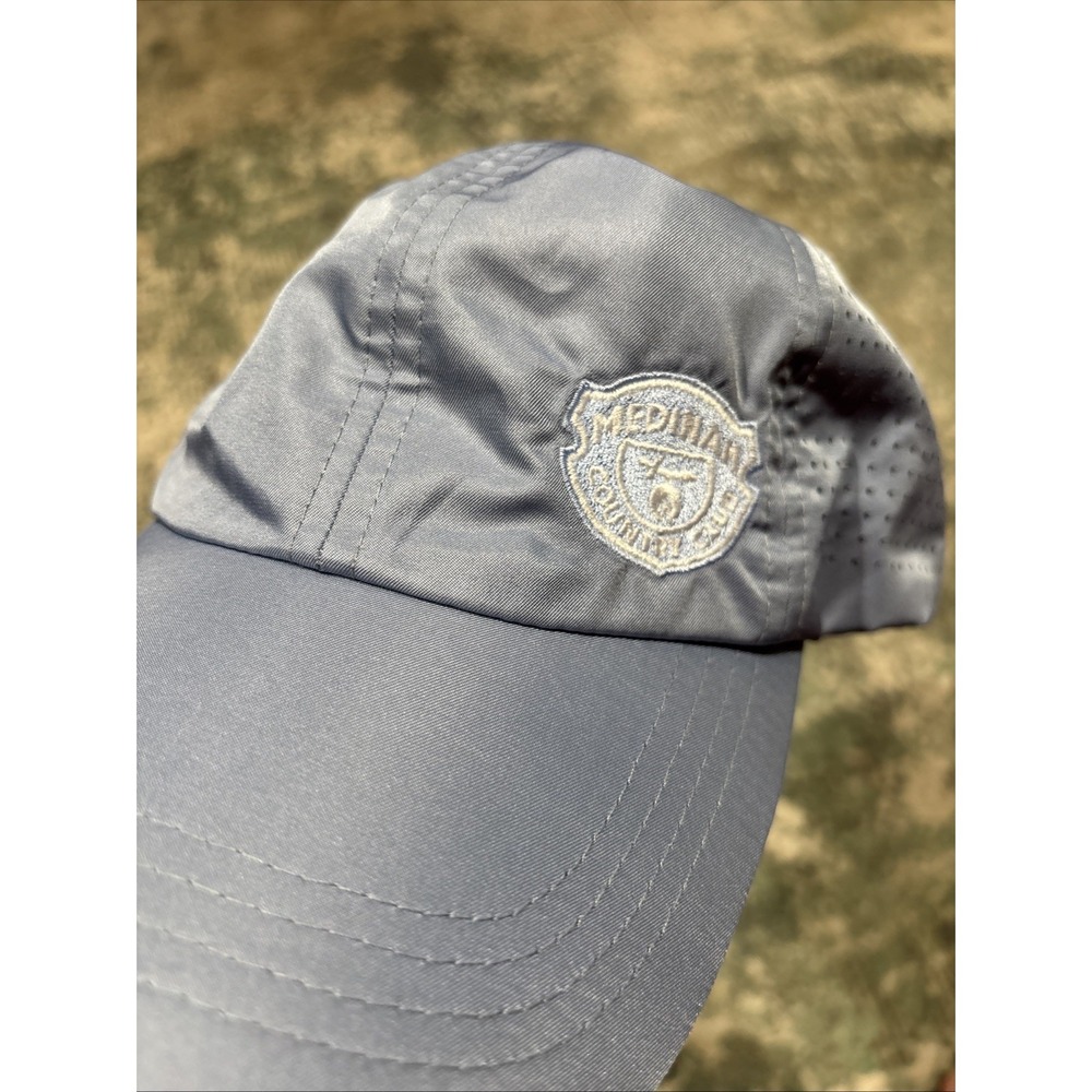 Vimhue Women's Golf Hat Medinah Country Club Blue High Ponytail X-Boyfriend Cap